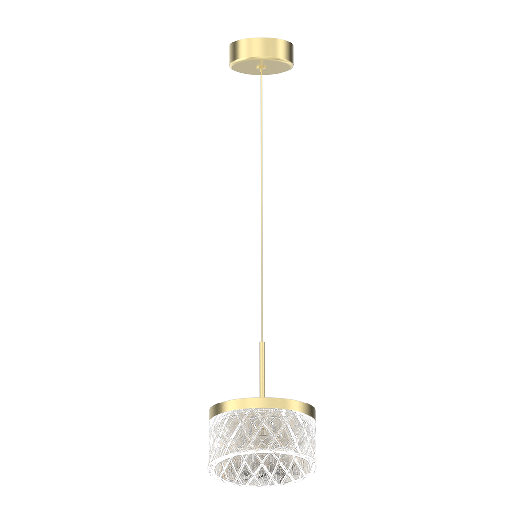 Pendul auriu LED ELEGANCE 9W