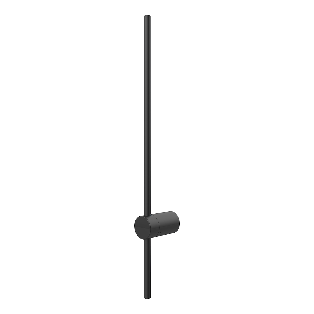 Aplica neagra minimalista de perete lineara SWING 8W LED 3000-6000K