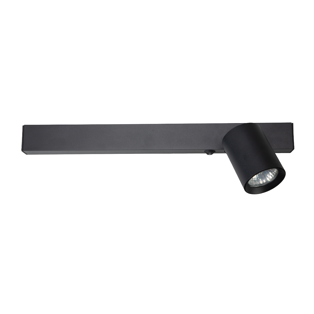 Aplica Magnet 9W+1xGU10 3000/4000K Negru Dreapta