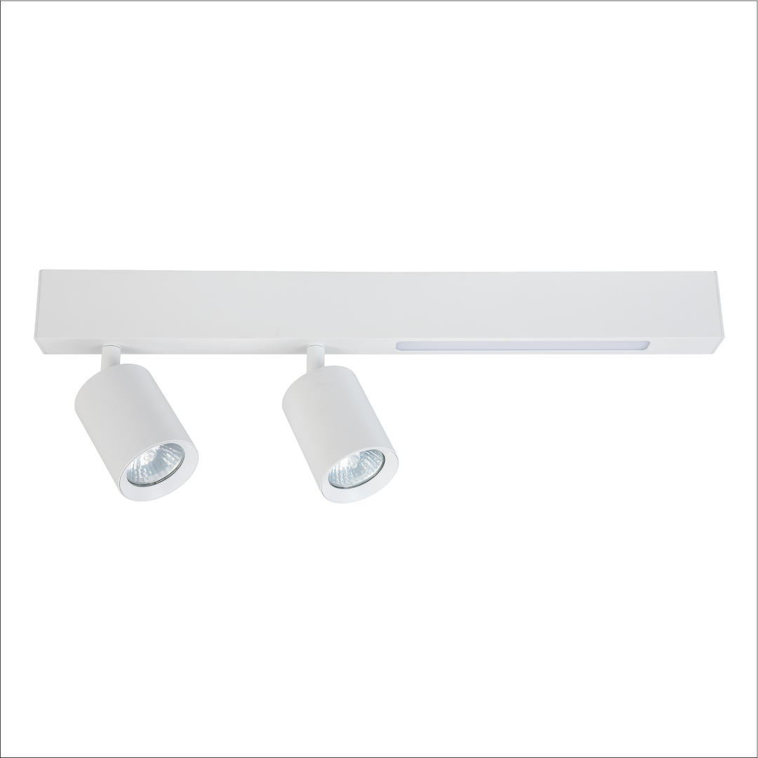 Plafoniera Magnet 5W+2xGU10 3000/4000K Alba