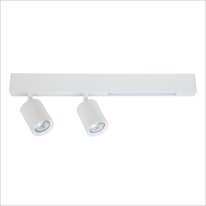 Plafoniera Magnet 5W+2xGU10 3000/4000K Alba