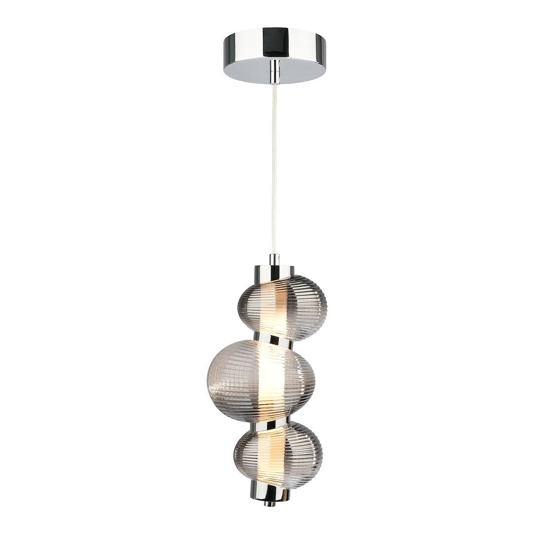 Lustra LED BOLLA fumurie 12W