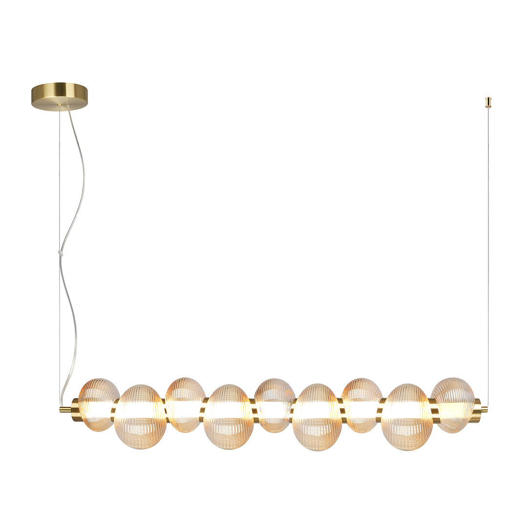 Suspensie LED BOLLA aurie 32W