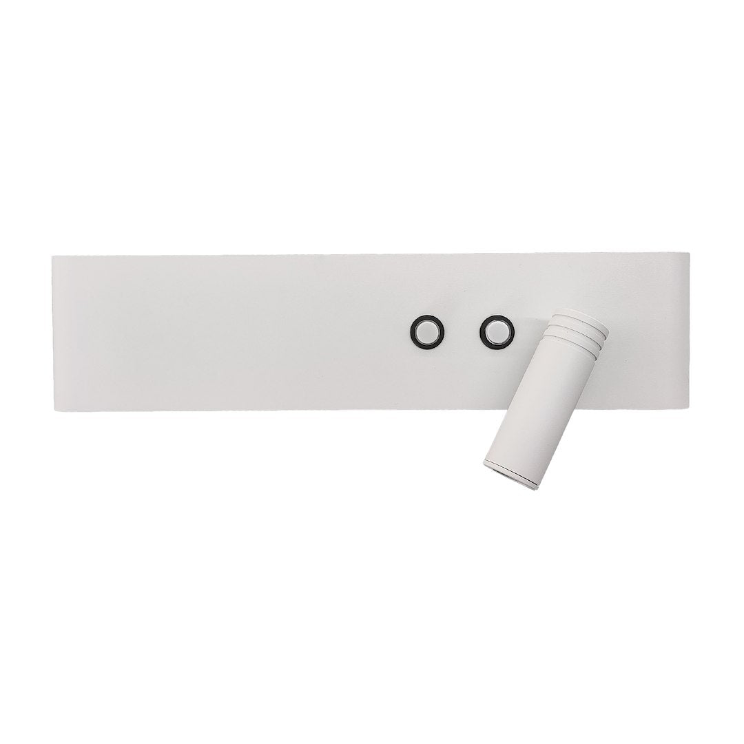 Aplica de perete Resort dreapta 10W + 3W LED 4000K Alb