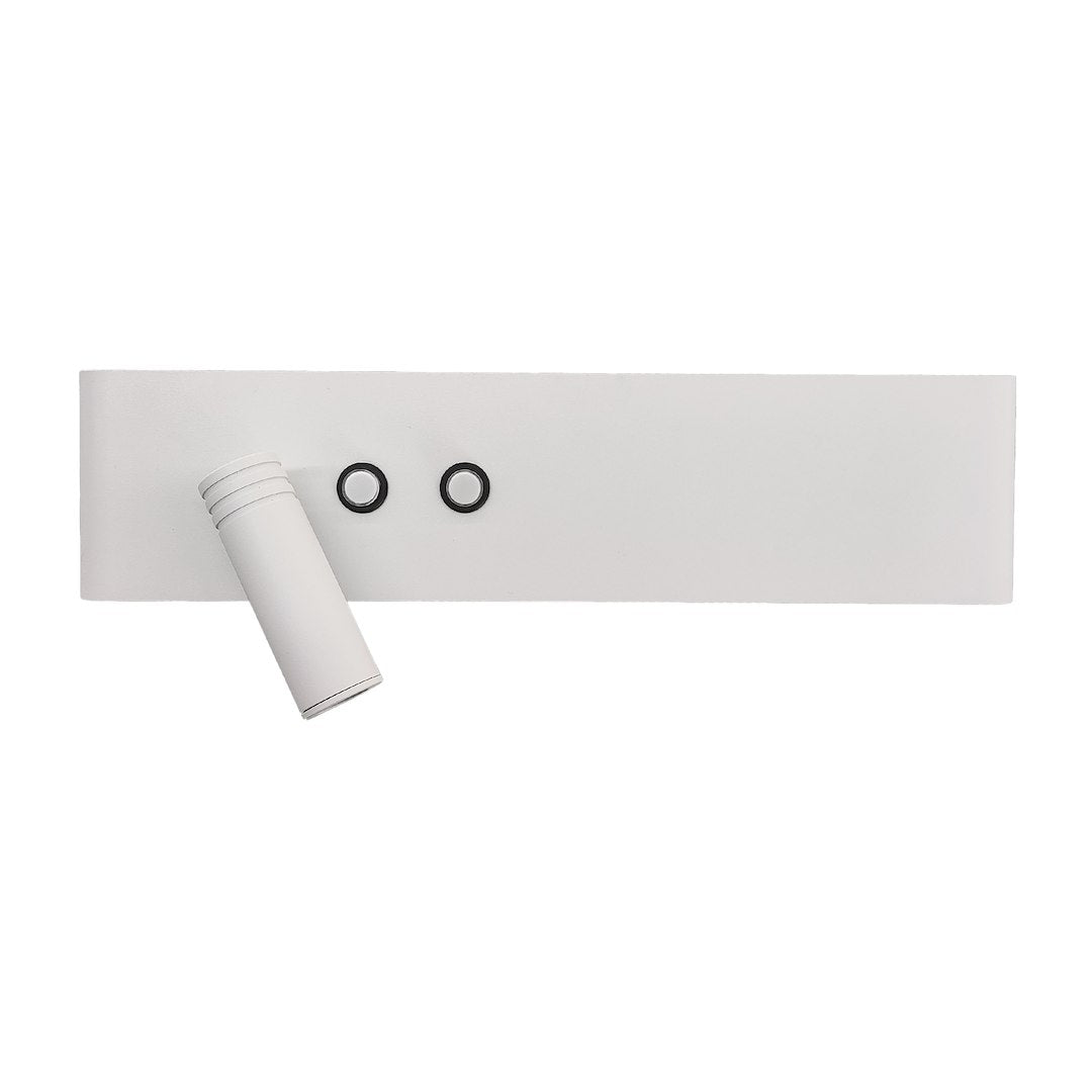 Aplica de perete Resort stanga 10W + 3W LED 4000K Alb