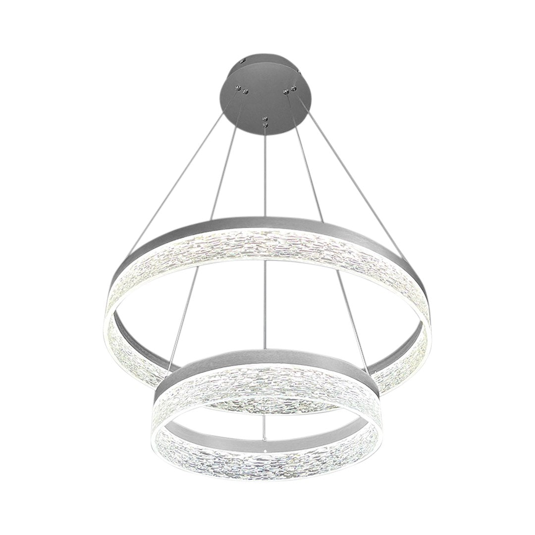 Lustra suspendata GALA SILVER 54W LED