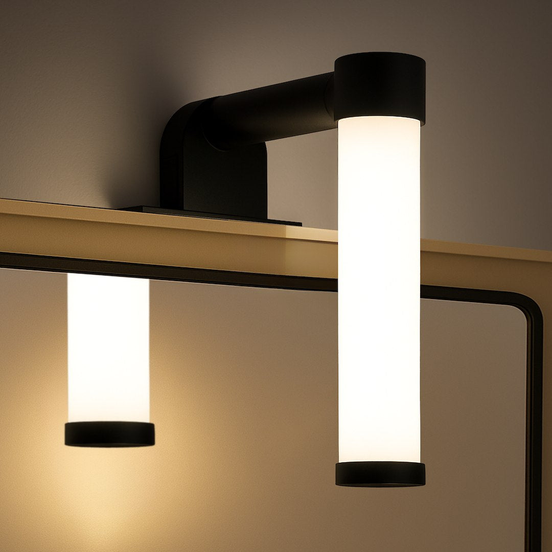 Aplica de baie led APA MINI neagra 4W