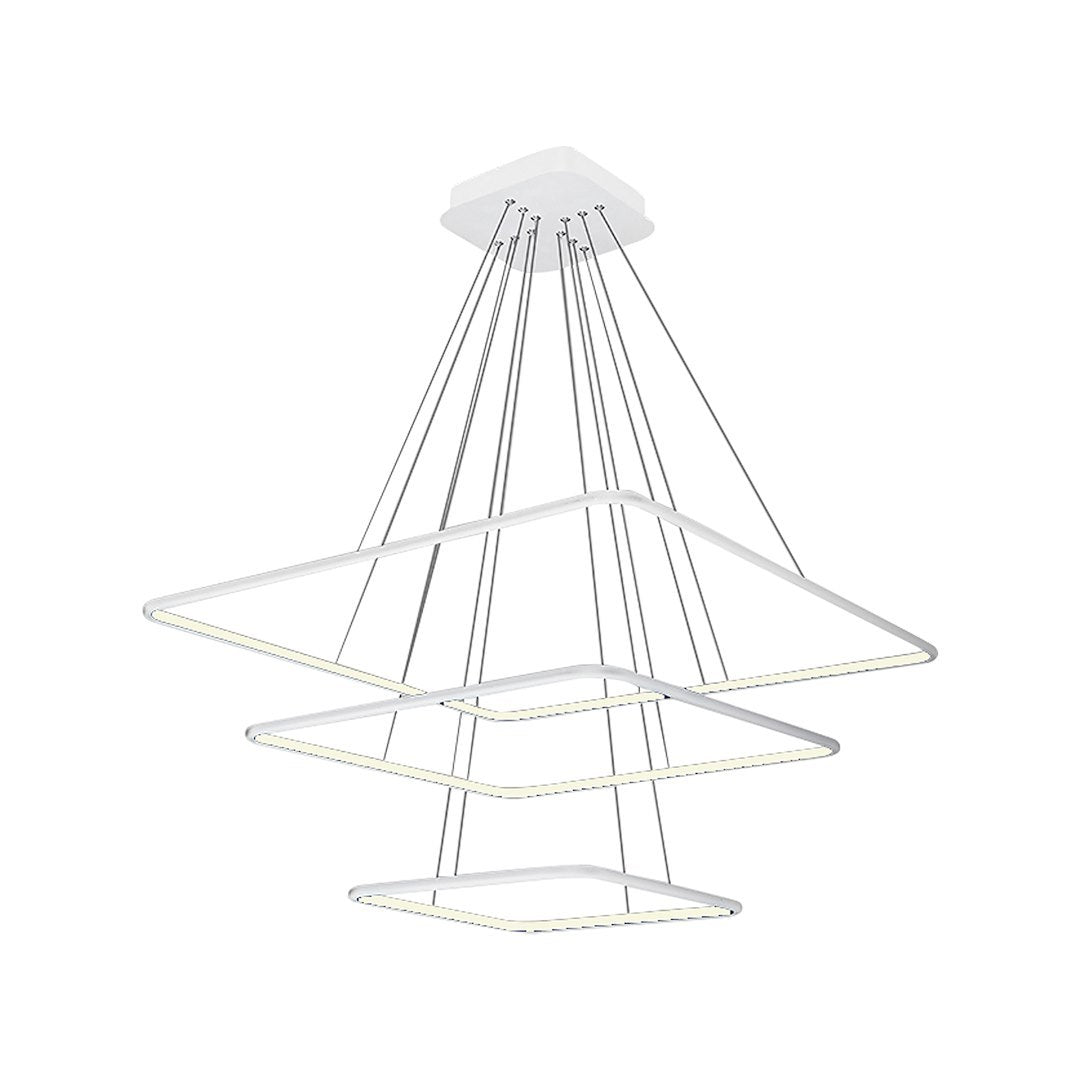Lustra suspendata cu LED Nix White 117W