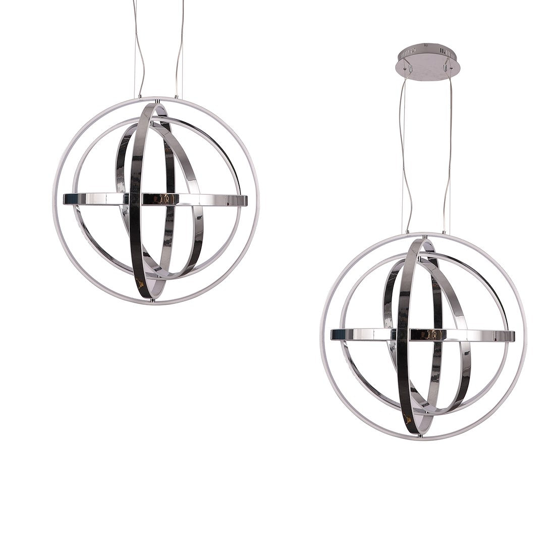 Lustra suspendata LED COPERNICUS CROM 260W