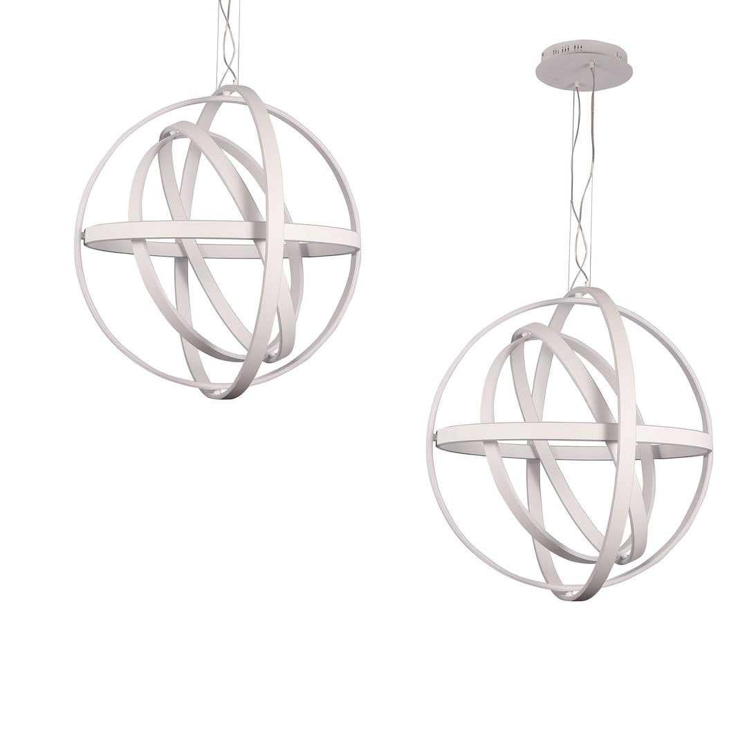 Lustra suspendata cu LED Copernicus alba 260W