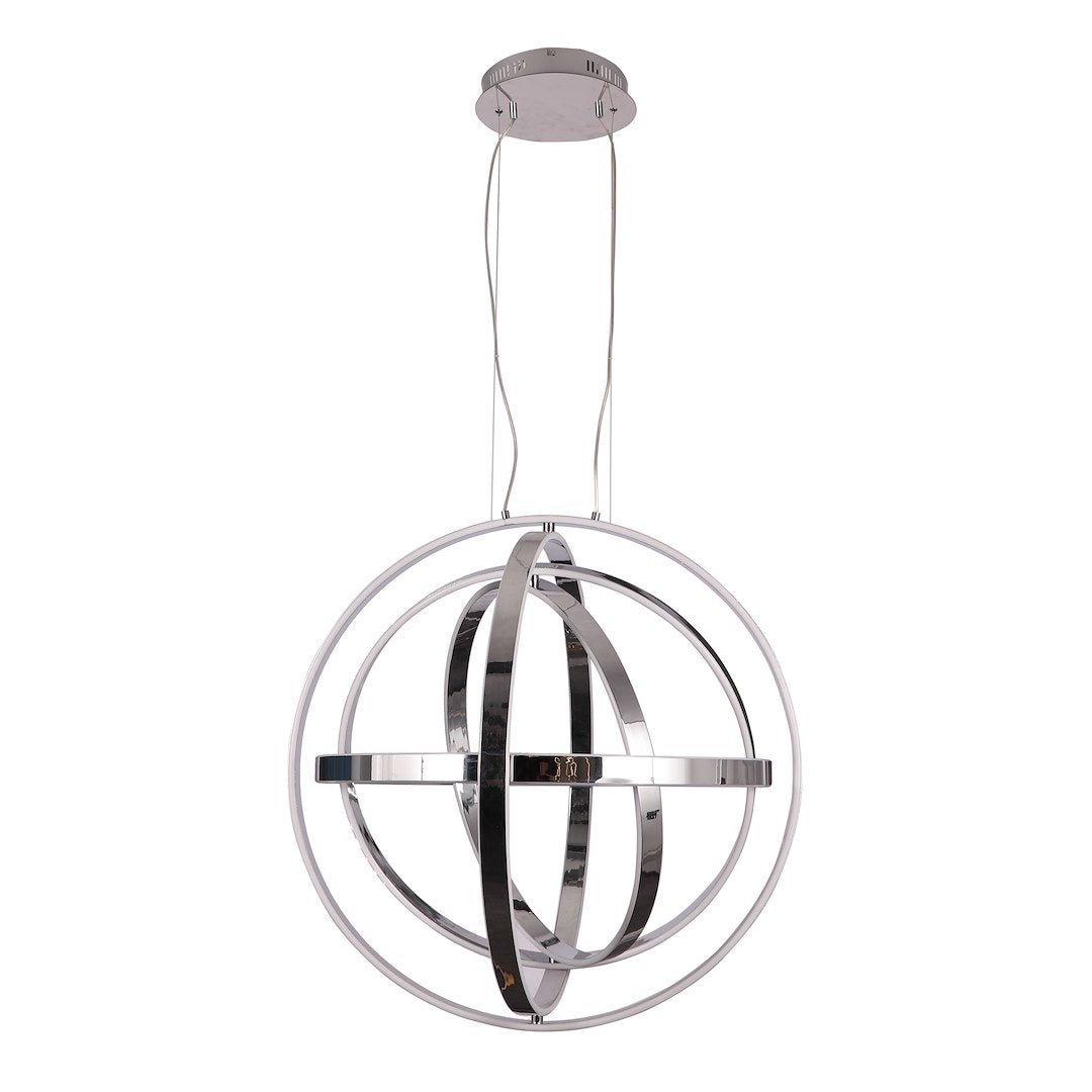 Lustra suspendata LED COPERNICUS CROM 180W