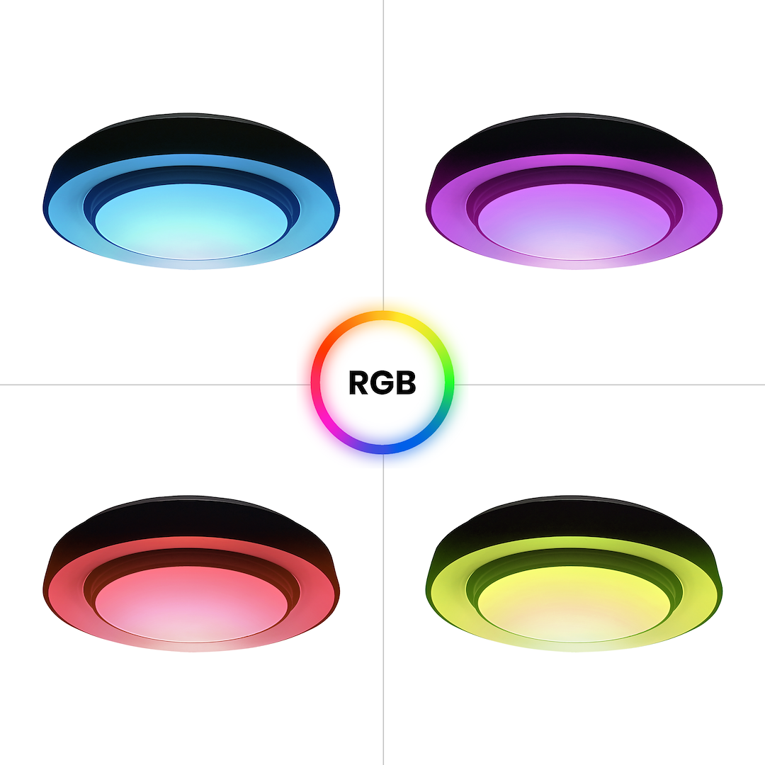 Plafoniera NAOMI SMART Ø380 mm 24W LED RGB