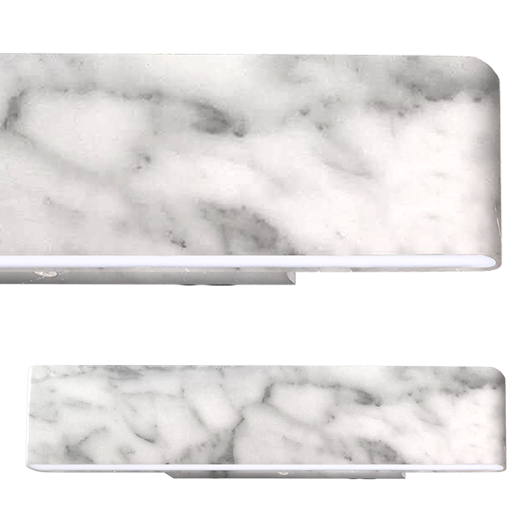 Aplica de perete alba cu LED Pierce 12W
