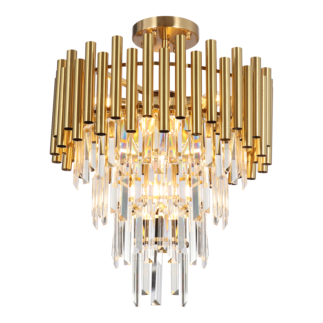 Plafoniera MADISON GOLD 9xE14