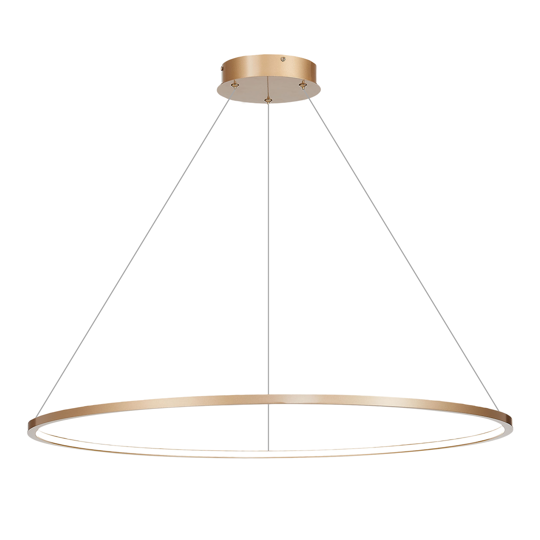 Lustra suspendata Saturno aurie 57W LED