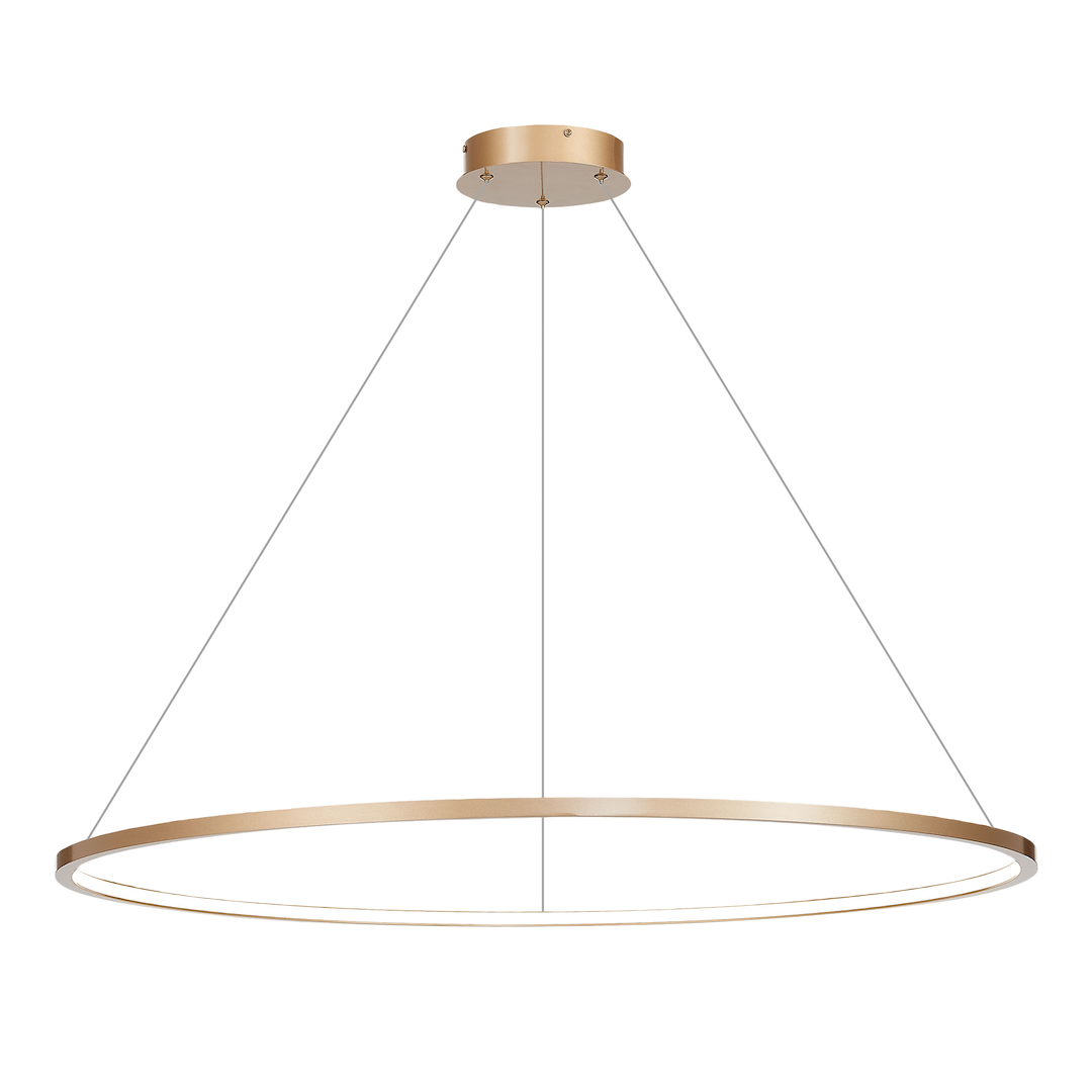 Lustra suspendata Saturno aurie 65W LED