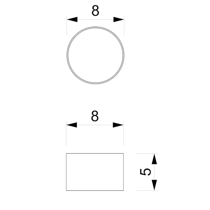 Plafoniera albastra de mici dimensiuni DIXIE 1xGX53