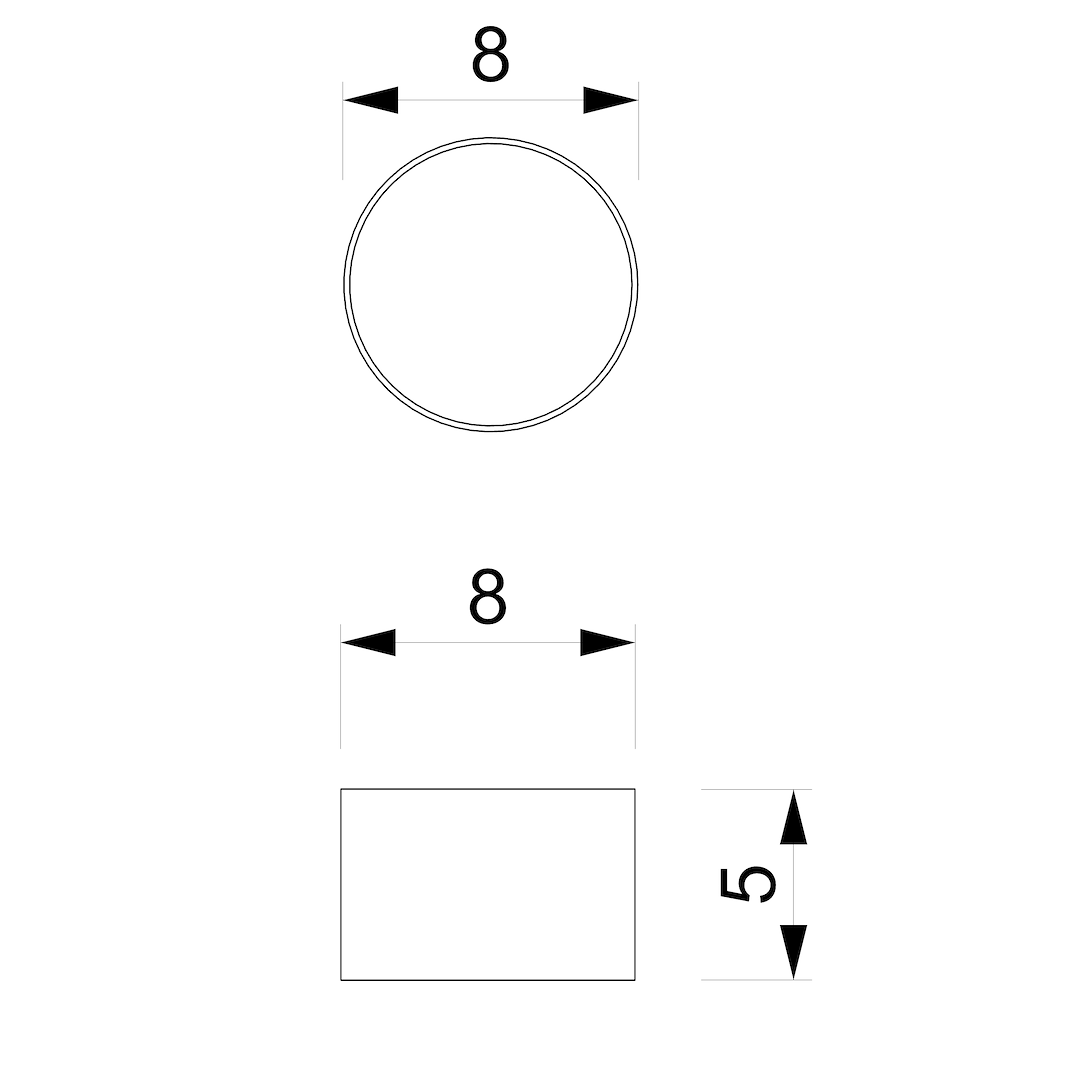 Plafoniera roz de mici dimensiuni DIXIE 1xGX53