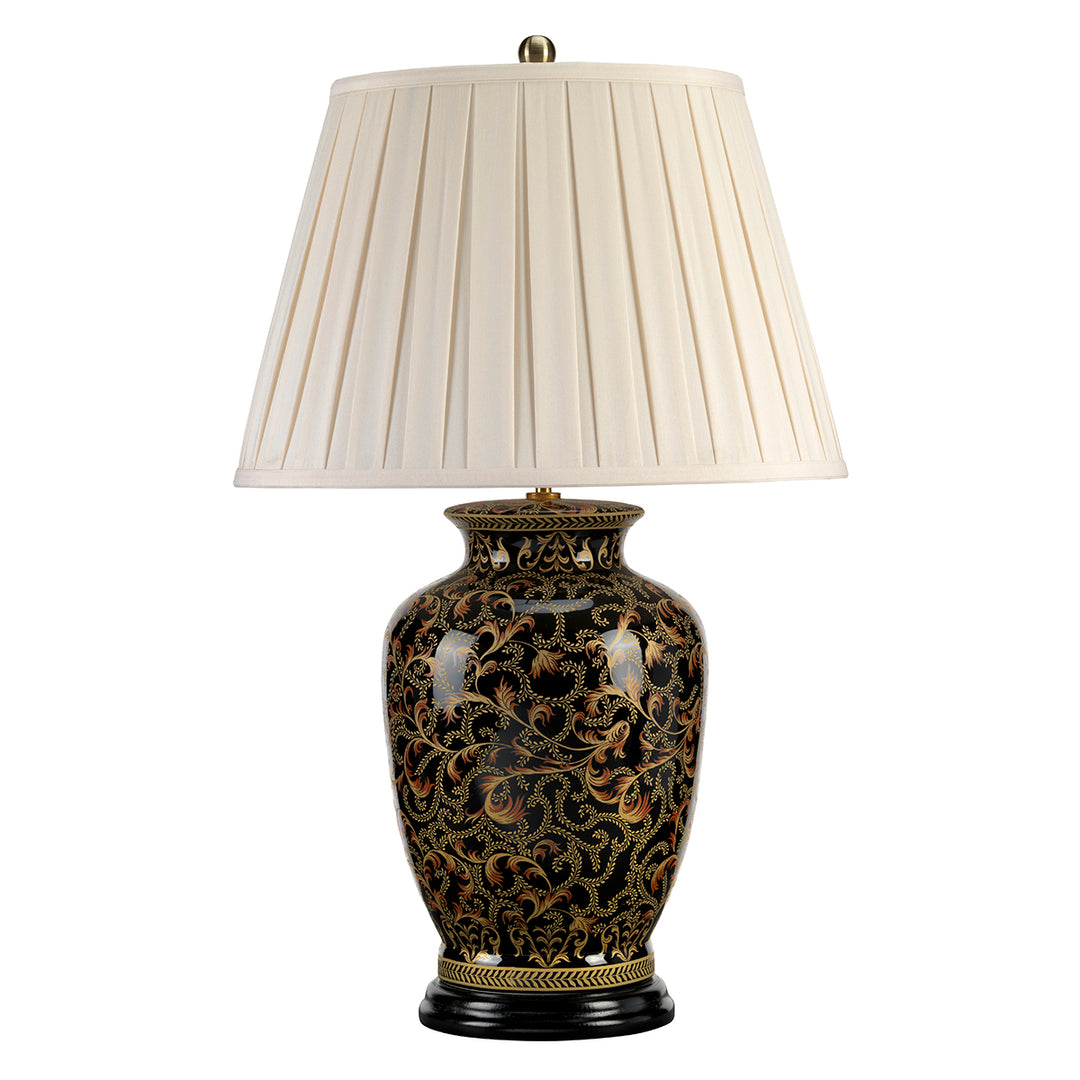 Lampa de masa Morris 1 lt auriu and negru