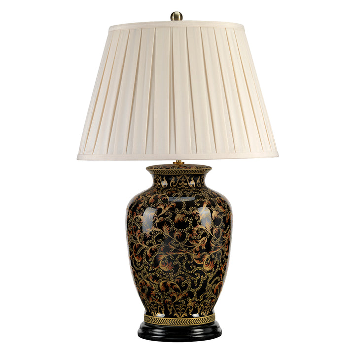 Lampa de masa Morris 1 lt auriu and negru