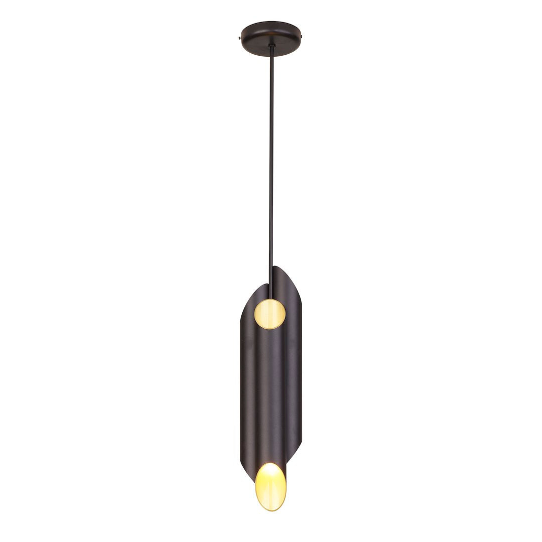 Lustra suspendata neagra LIBRA 6xE14