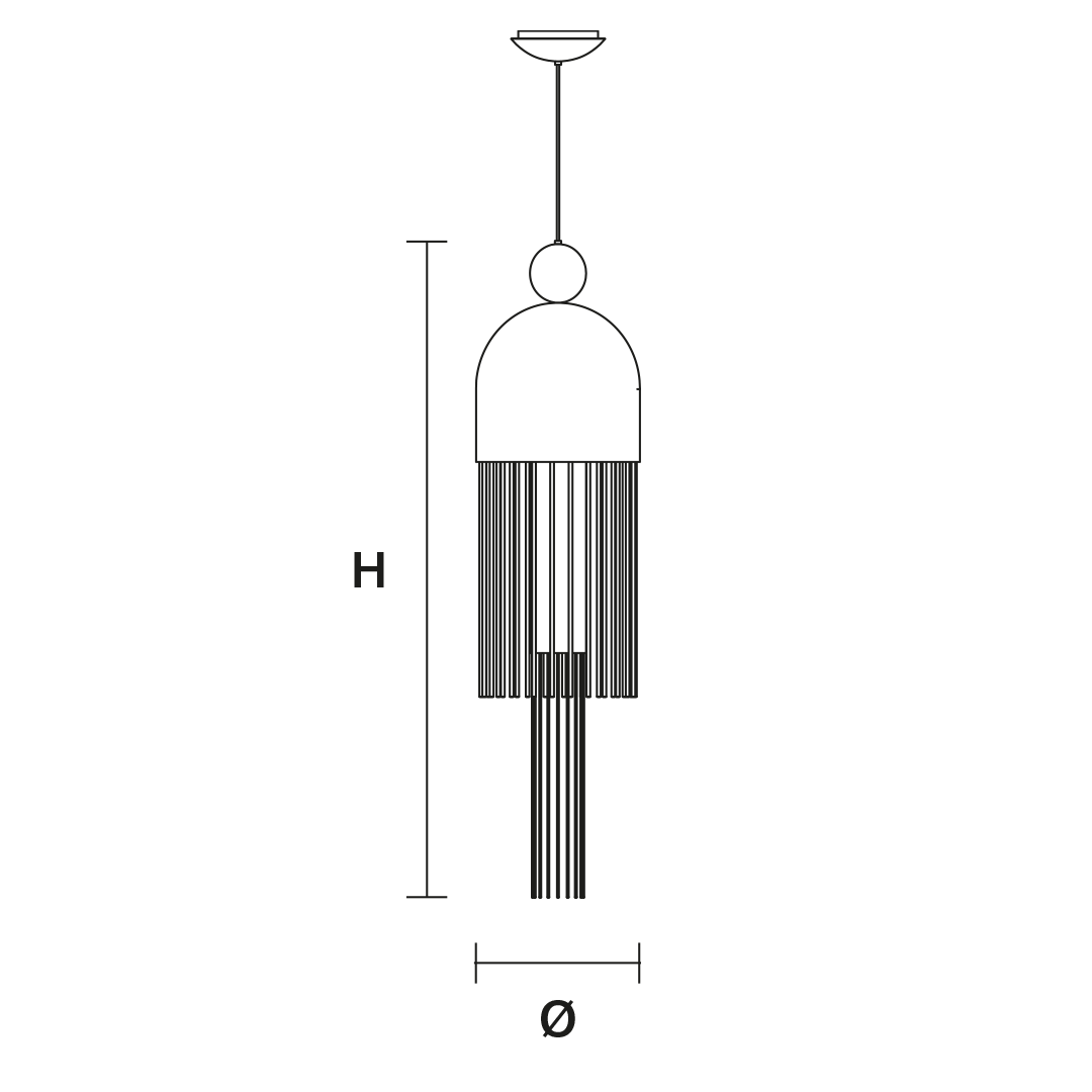 Pendul Nappe Xl2