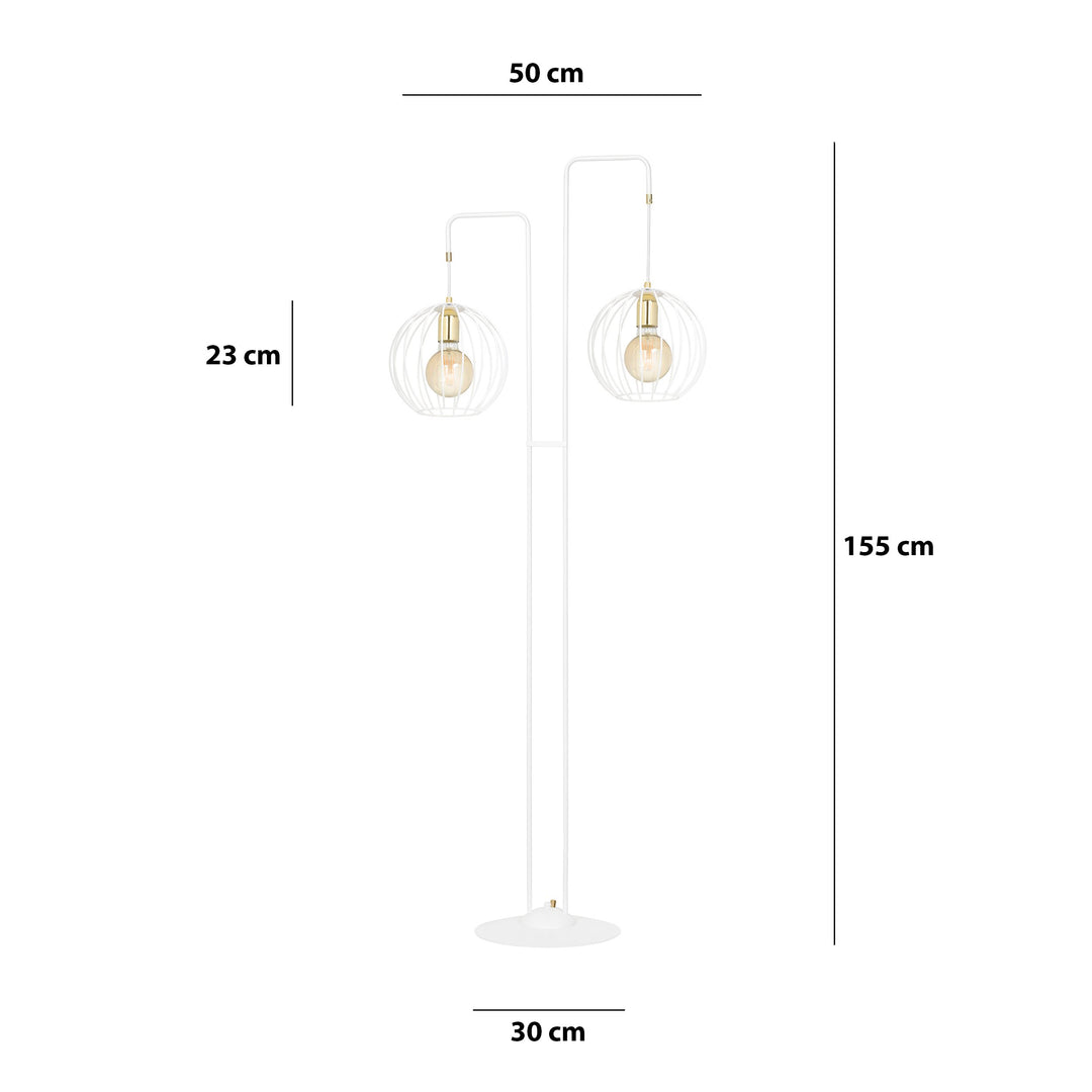 Lampadar cu design modern Albio LP2 by Emibig