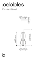 Pendul Pebbles Bomma
