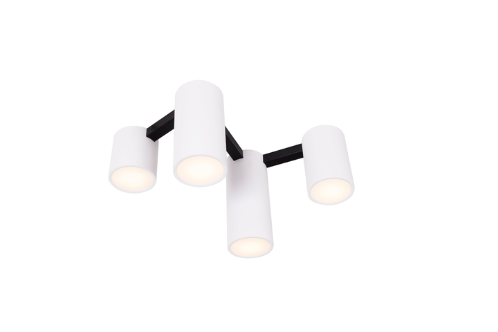 Plafoniera Laxer alba Maxlight C0228