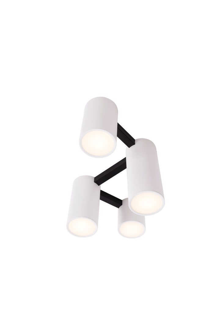 Plafoniera Laxer alba Maxlight C0228