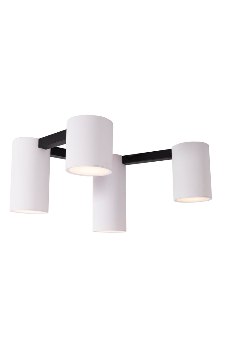 Plafoniera Laxer alba Maxlight C0230