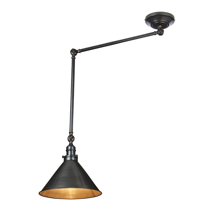 Pendul Provence 1 lt bronz invechit