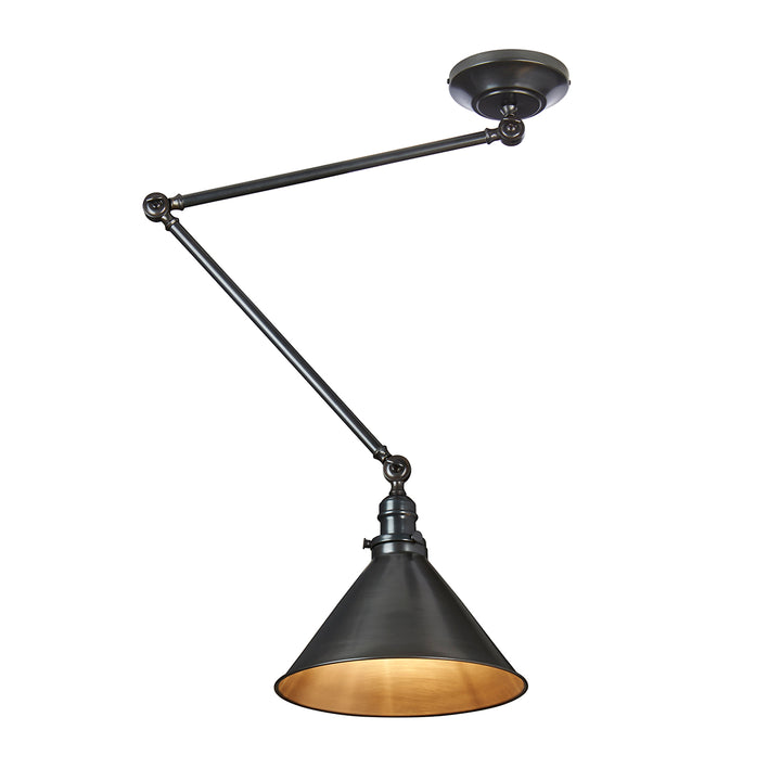 Pendul Provence 1 lt bronz invechit