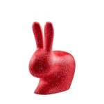 Scaun in forma de iepure din material reciclat Rabbit by Qeeboo