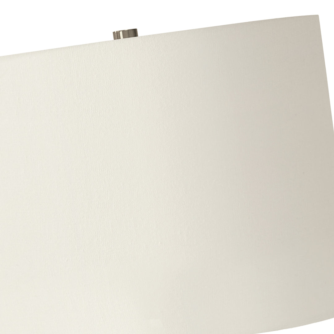 Lampa de masa Ripple 1 lt alb cu nuanta de alb