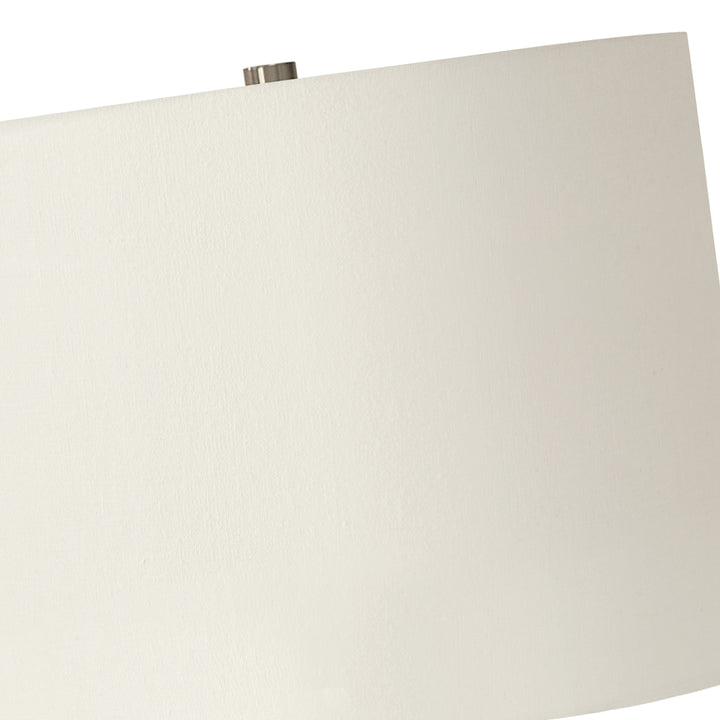 Lampa de masa Ripple 1 lt alb cu nuanta de alb