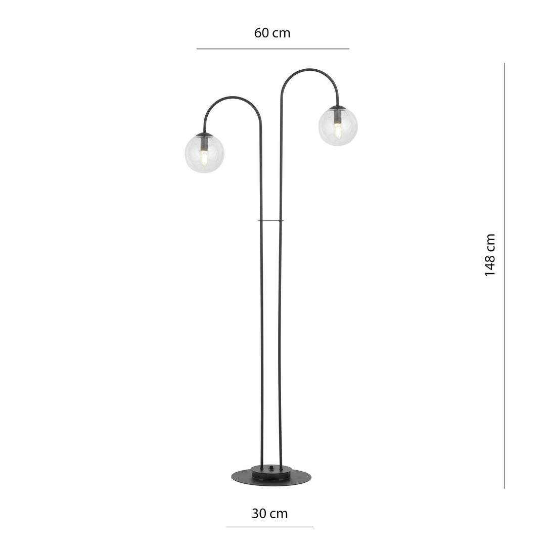 Lampadar cu design minimalist Archi LP2 BL by Emibig