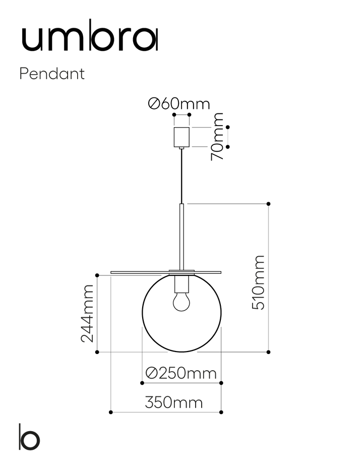 Pendul Umbra Bomma