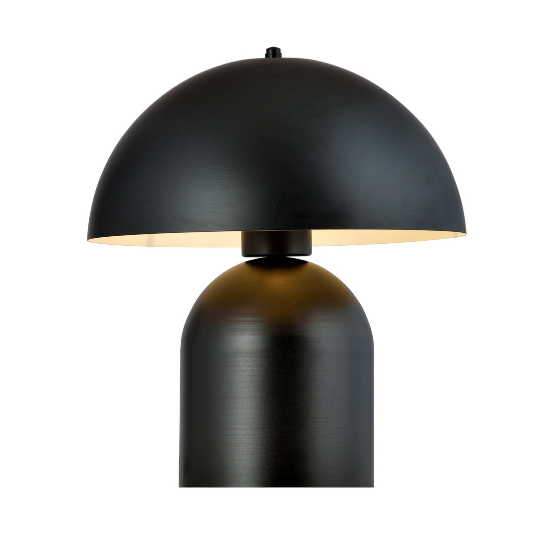 Lampa de masa neagra moderna din metal Kava LN1 by Emibig