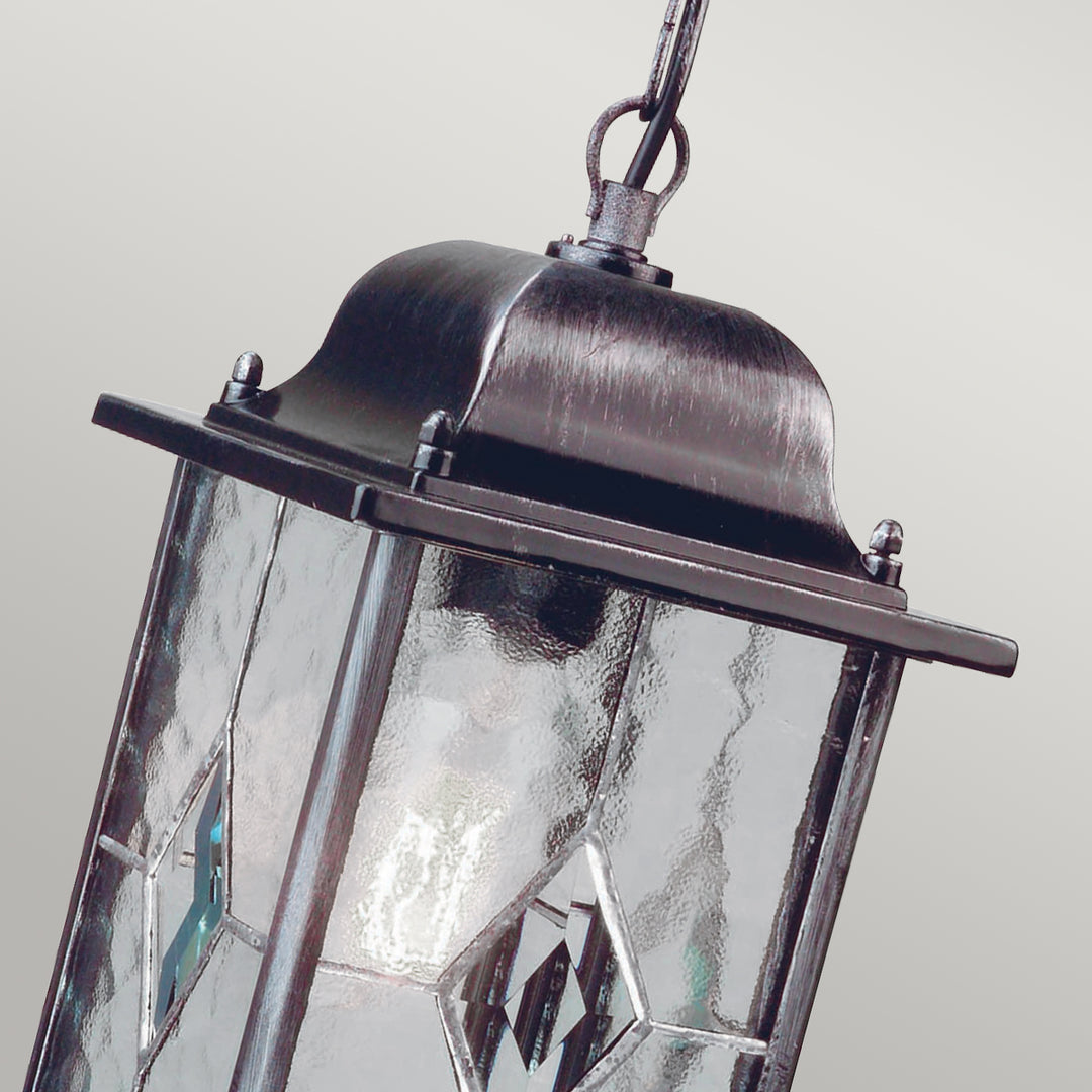 Pendul de exterior Wexford 1 lt negru/argintiu