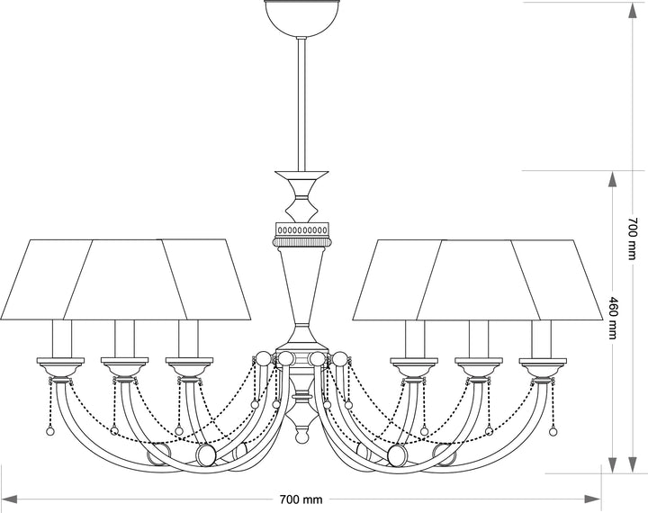 Candelabru Dorato Kutek