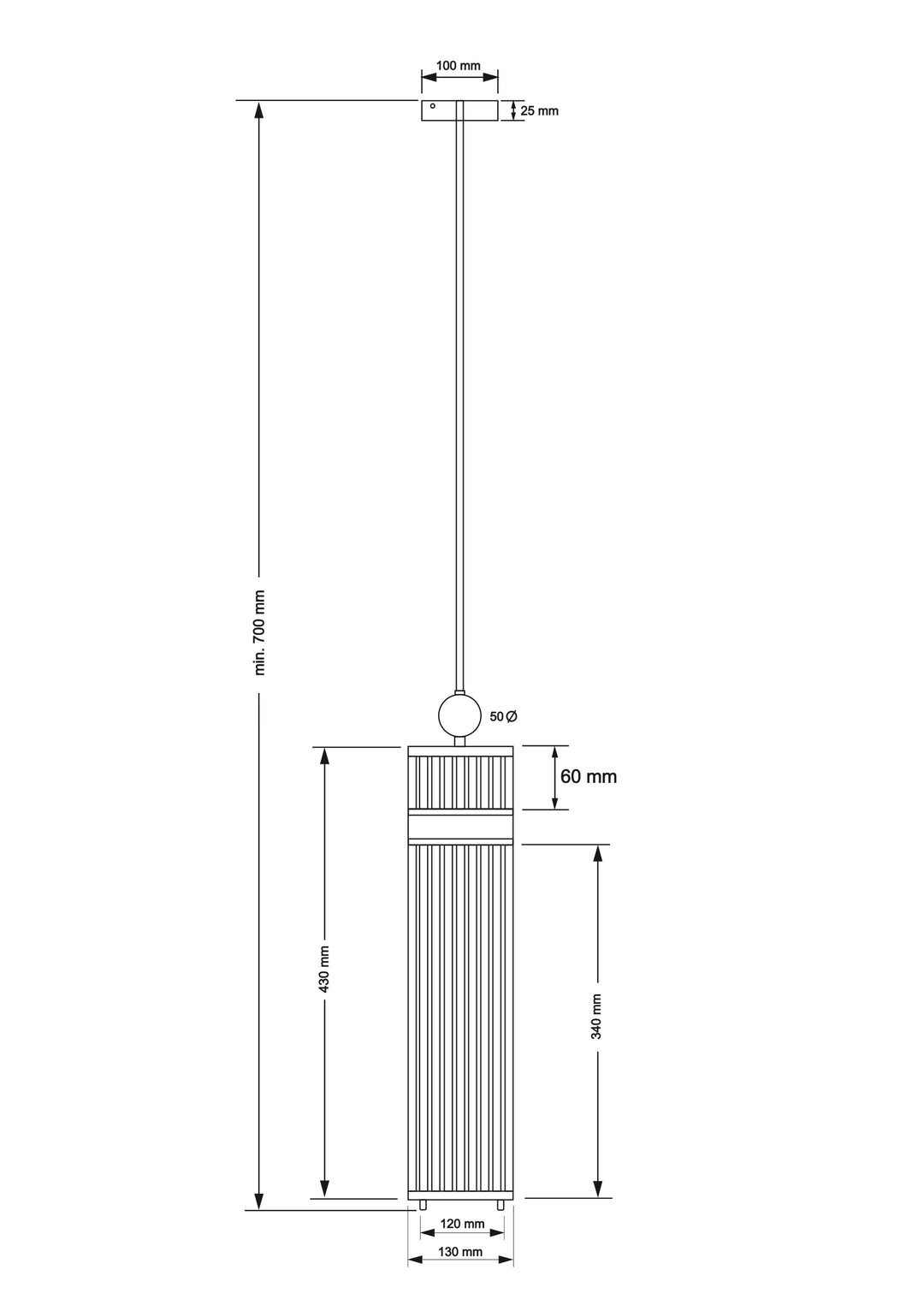 Pendul Loretto Kutek