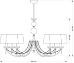 Candelabru Zaffiro Kutek