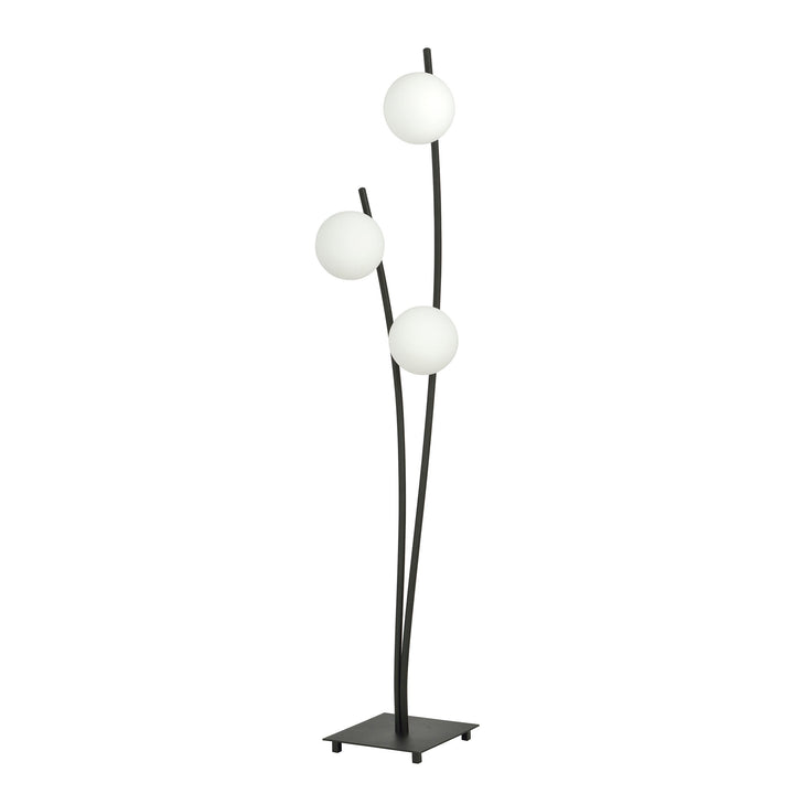 Lampadar modern cu abajur din sticla Hunter LP3 by Emibig