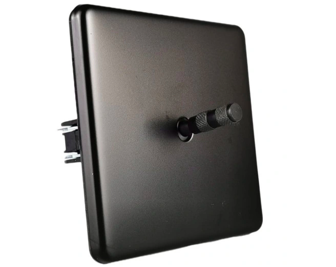 Intrerupator universal negru mat