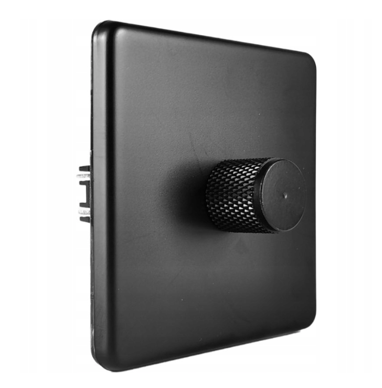 Dimmer lumina negru mat