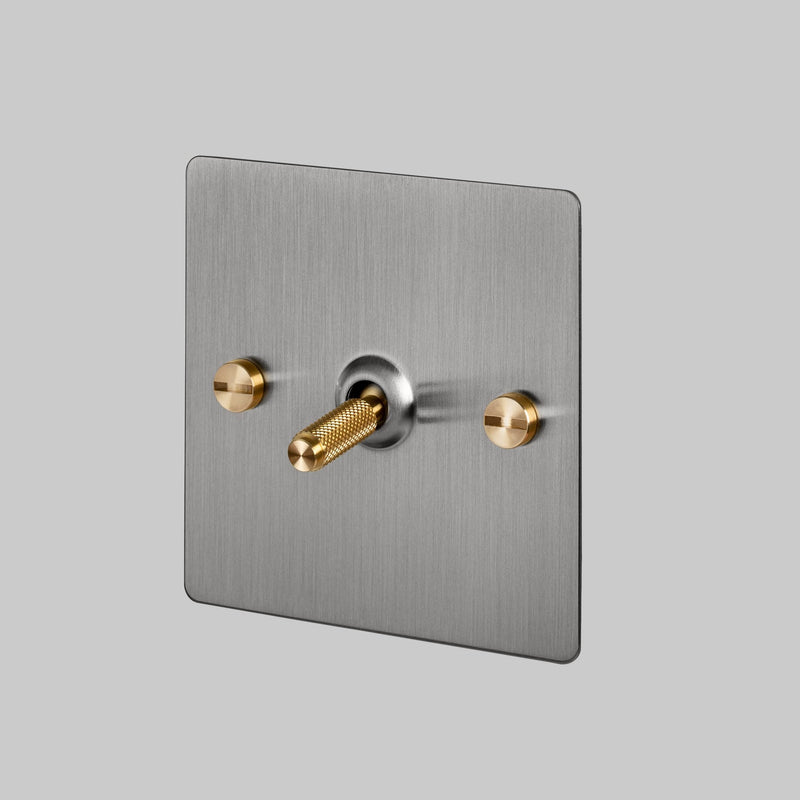 Intrerupator intermediar 1G STEEL - Buster & Punch