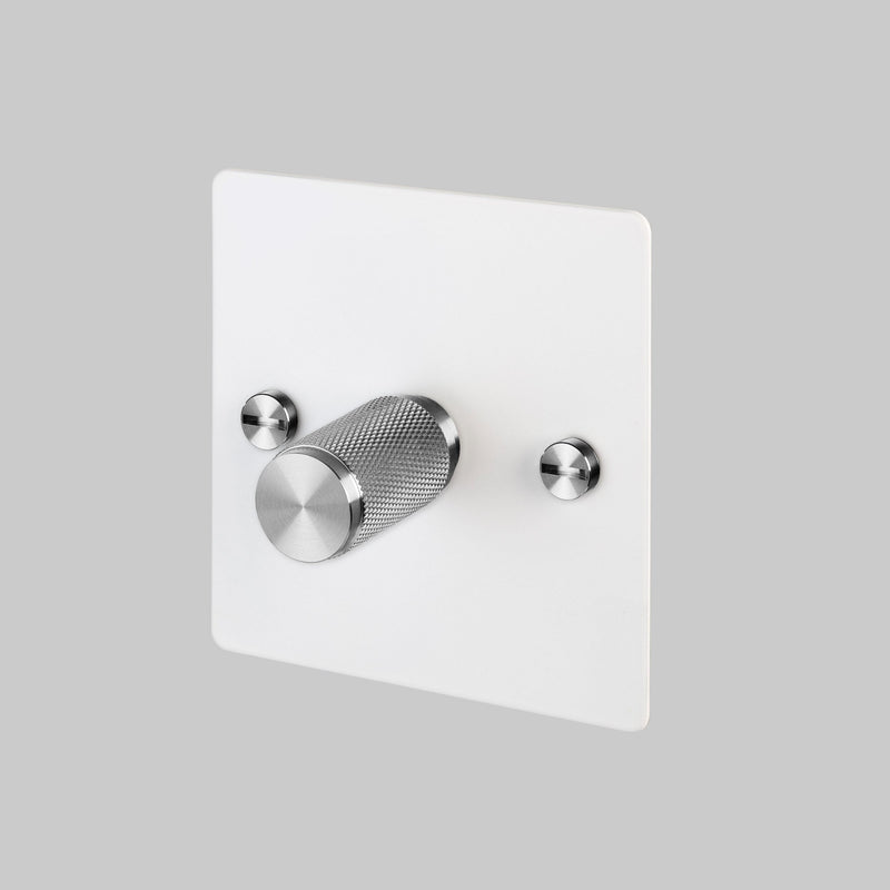 Intrerupator cu variator / dimmer 1G WHITE - Buster & Punch
