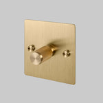 Intrerupator cu variator / dimmer 1G BRASS - Buster & Punch