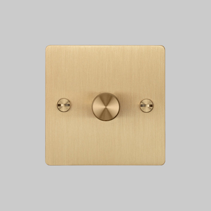 Intrerupator cu variator / dimmer 1G BRASS - Buster & Punch